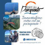 Entre ciel et lagon : un souvenir inoubliable en parapente à La Réunion parapente